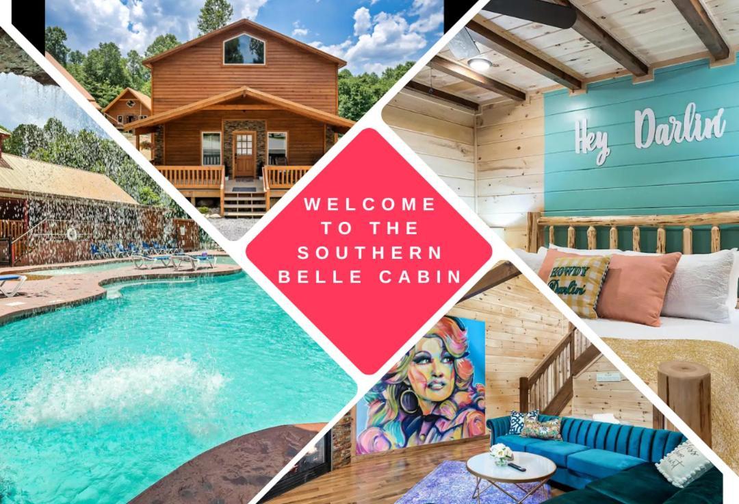 Smokiesboutiquecabins Would Love To Host You At Dolly'S Cute Cabin! 4 Suites With Private Bathrooms - Hot Tub, Fire Pit, Game Room, Resort Pool Open Memorial Day Through Labor Day! Gatlinburg Exteriör bild